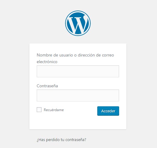 Acceso a wordpress hosting en venezuela