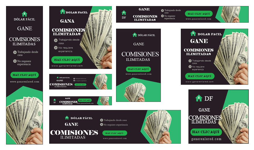 Dólar Fácil Banners