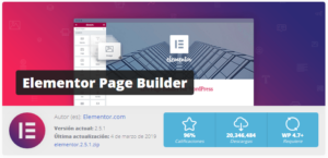 Elementor Pro page builder