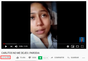 Video viral en español el rap de Carlitos