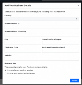 Facebook-Business-Manager configuraciones iniciales