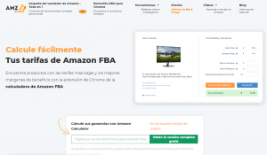 Calculadora de tarifas para Amazon FBA