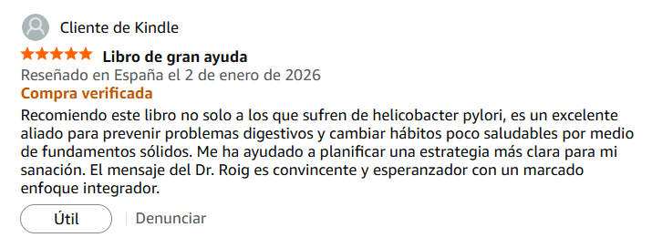 reseña libro helicobacter opiniones dr y roig reseña libro helicobacter opiniones dr y roig